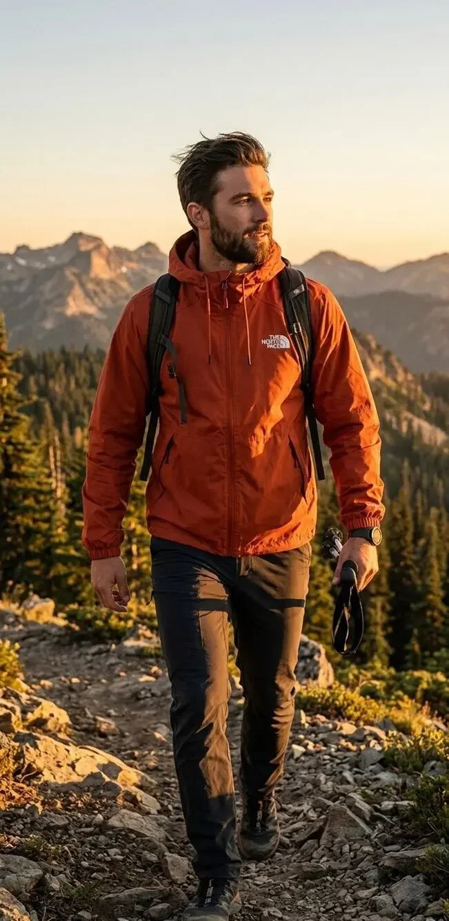 NWT❤️THE NORTH FACE Mens Antora Rain/Windbreaker Hoodie Jacket szL